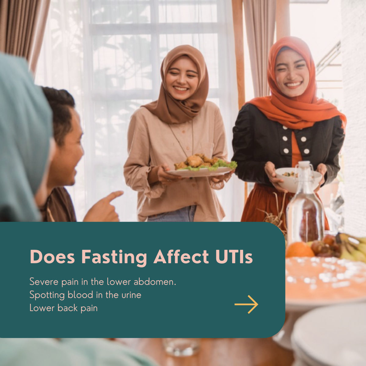 Is it safe for people with UTI to keep fasting during Ramadan?