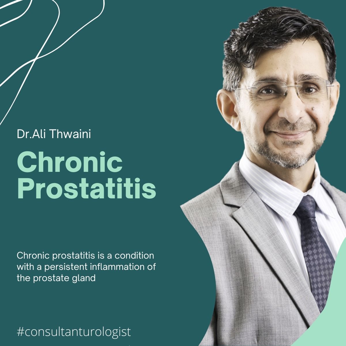 Chronic prostatitis dr ali thwaini