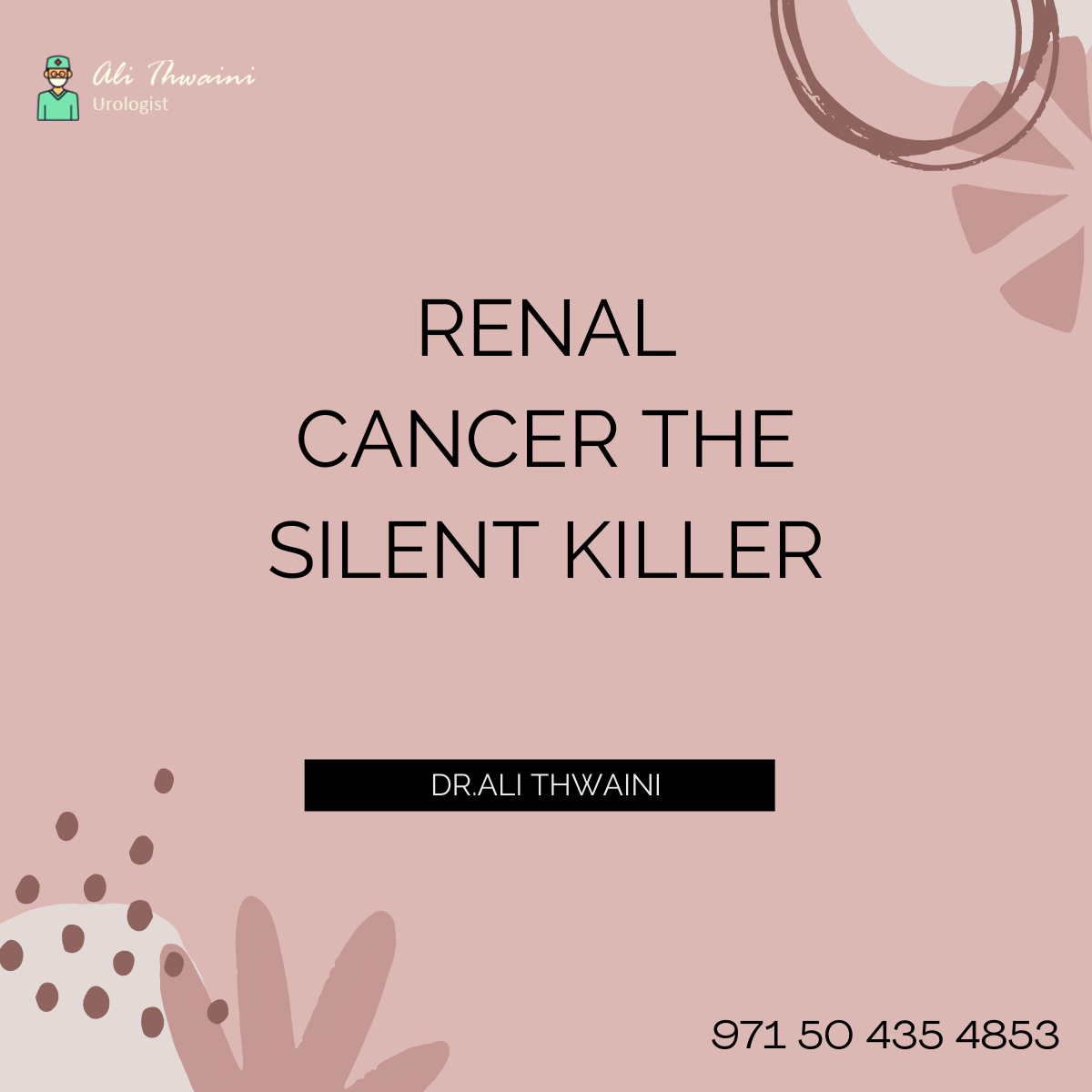 Renal cancer The silent killer